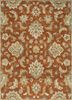 trc-626 silver gray/soft gold grey and black wool hand tufted Rug
